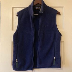 Patagonia Vintage 90’s Synchilla Navy Fleece Vest